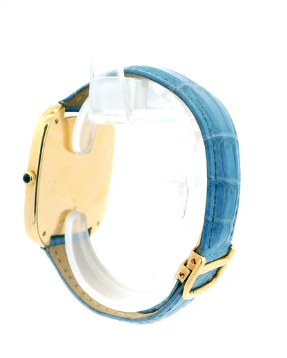 Cartier Jumbo Gondole 97050 18K Yellow Gold Automatic Watch