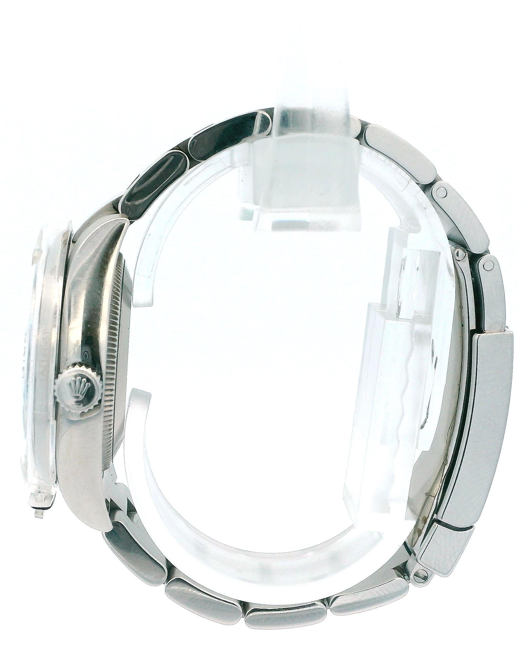 Rolex Oyster Perpetual 177200 Gray Dial Full Set-2018