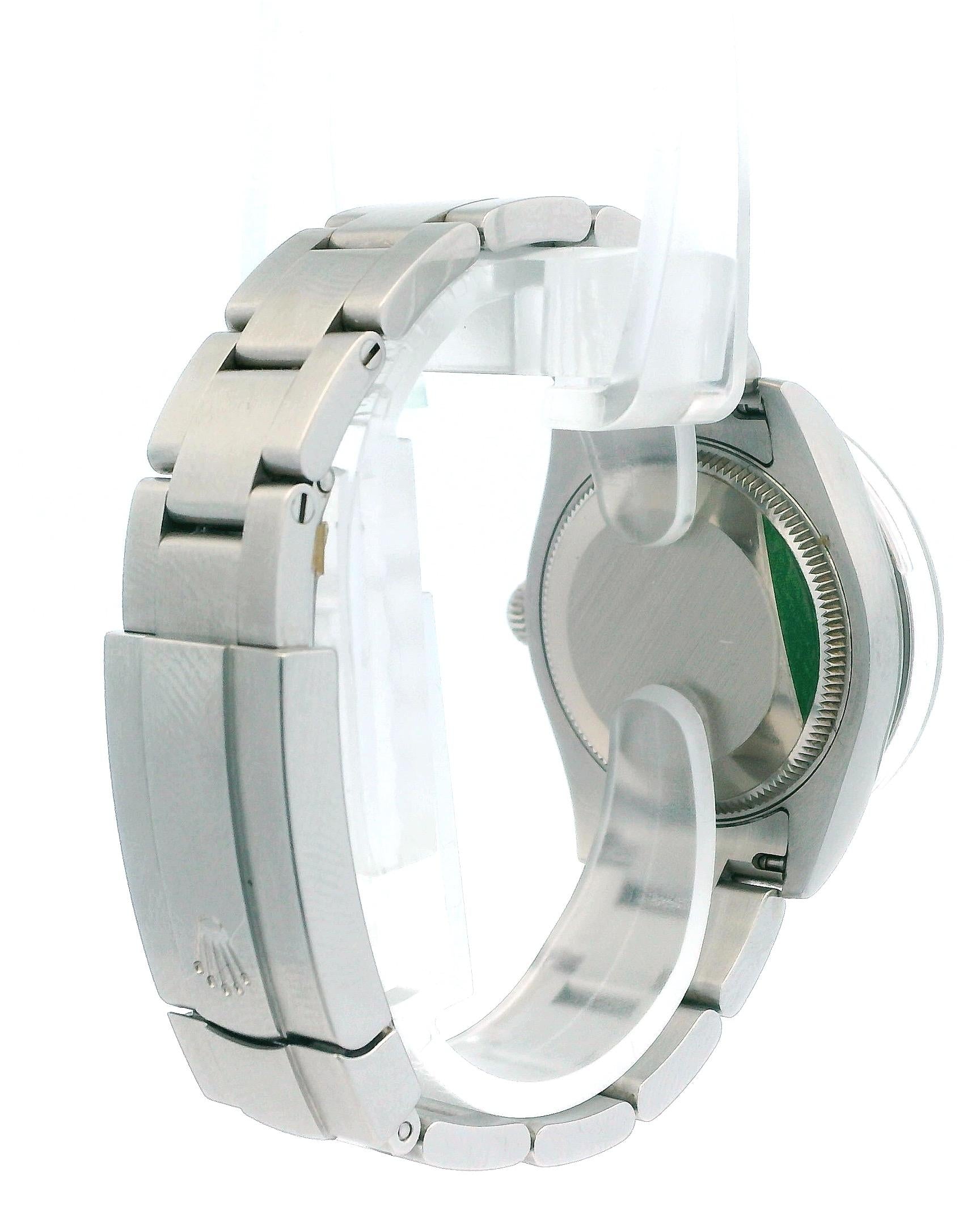 Rolex Oyster Perpetual 177200 Gray Dial Full Set-2018