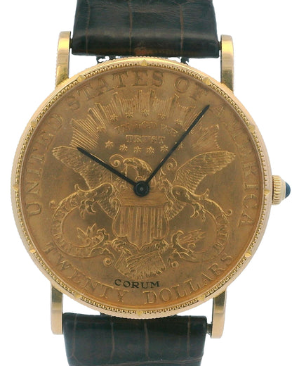 Corum $20 Gold Coin Mechanical Watch