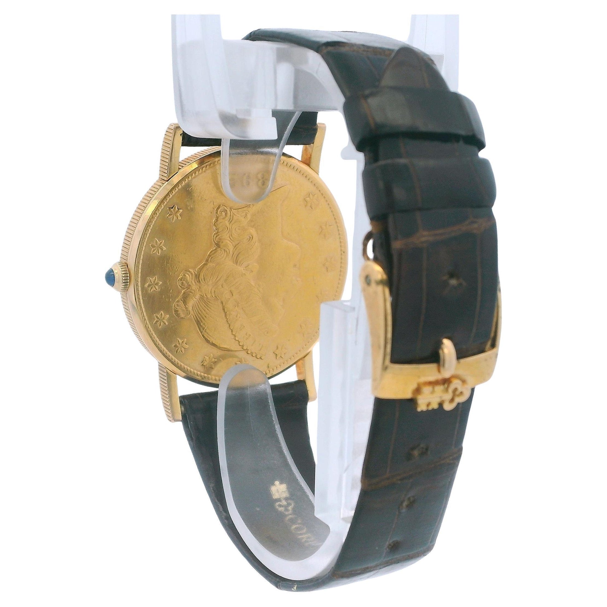 Corum $20 Gold Coin Mechanical Watch