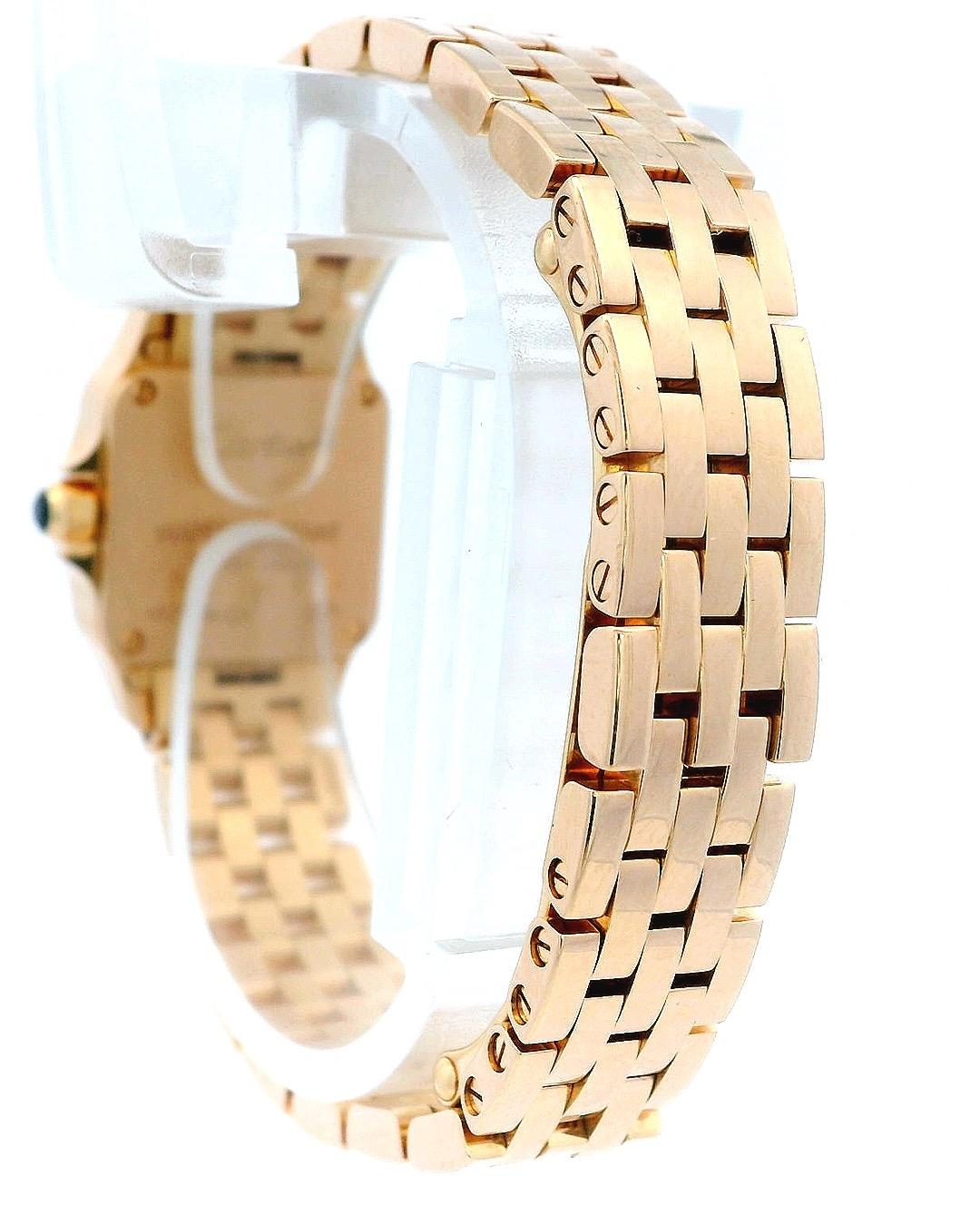 Cartier  Santos Mini Demoiselle W25077X9 18K Rose Gold Ladies Watch