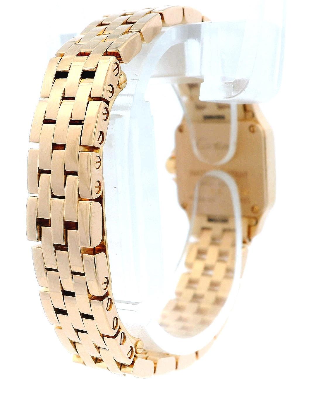 Cartier  Santos Mini Demoiselle W25077X9 18K Rose Gold Ladies Watch