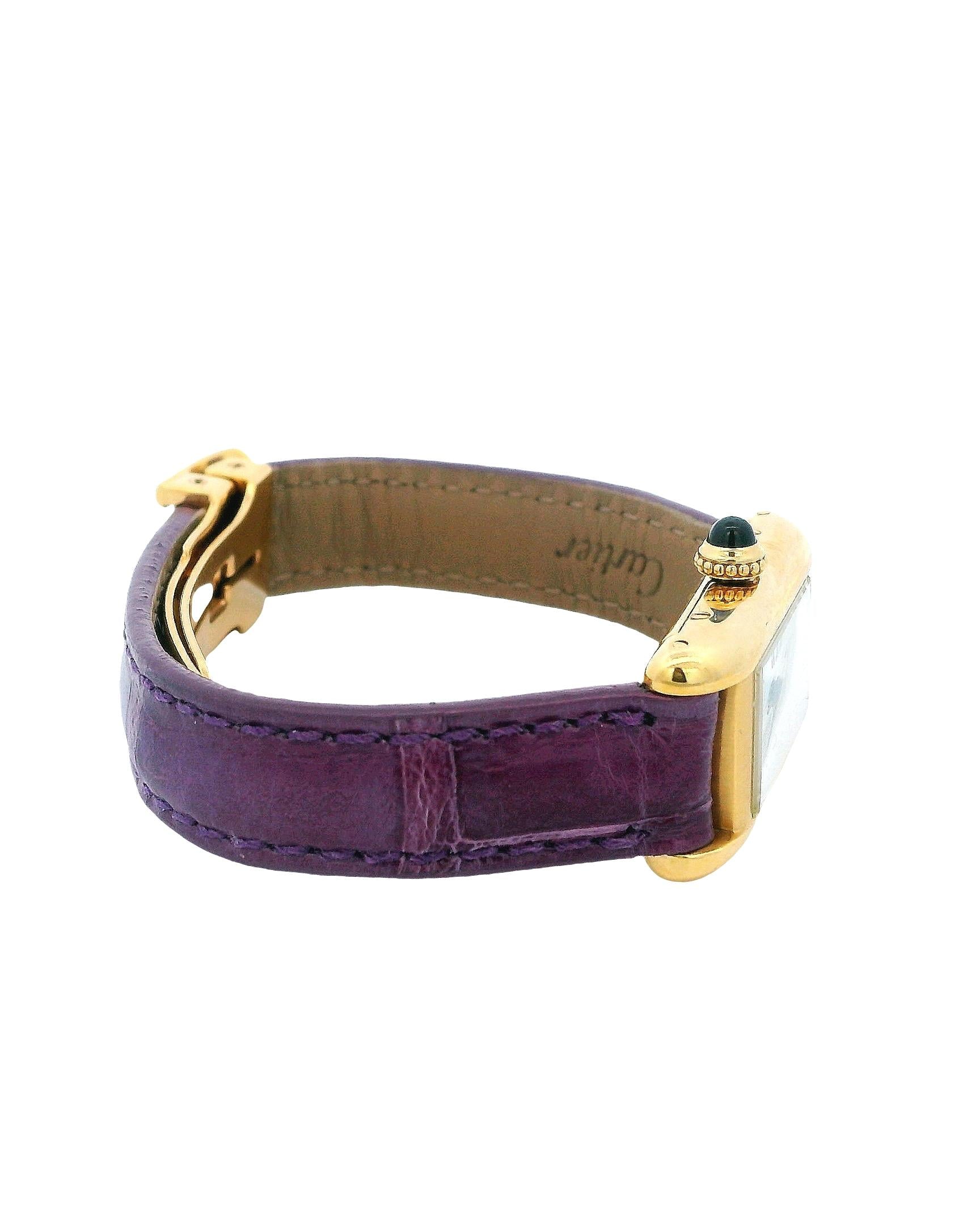 Cartier Tank Allonge Mini Mechanical Ladies Watch