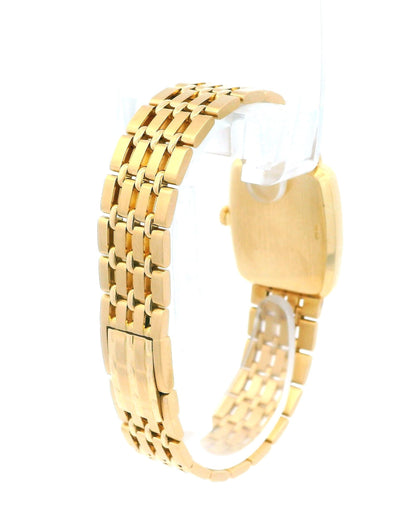 Rolex Cellini Tonneau 4080 Diamond Dial Flor Bar Link Bracelet W/Papers