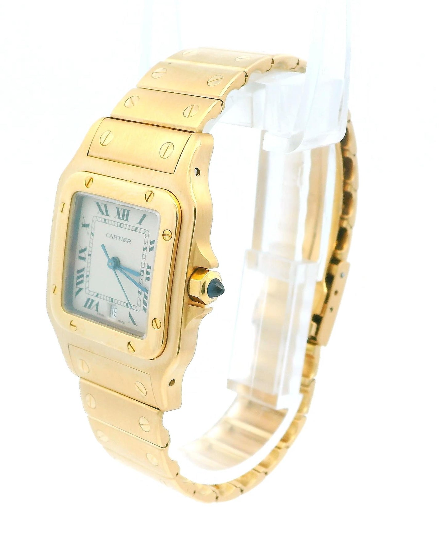 Cartier Santos Galbee W20009C5 18K Yellow gold Watch