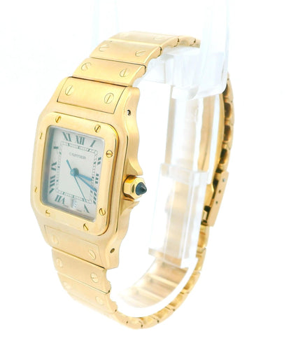 Cartier Santos Galbee W20009C5 18K Yellow gold Watch