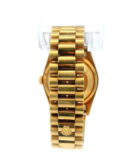 Rolex Day Date 18238 18K Yellow Gold Aventurine "pinball" Dial Watch
