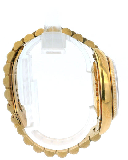 Rolex Day Date 18238 18K Yellow Gold Aventurine "pinball" Dial Watch