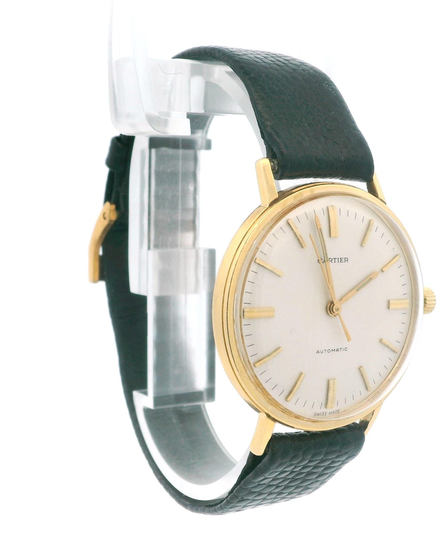 Cartier 18k Yellow Gold Automatic 1970s Watch