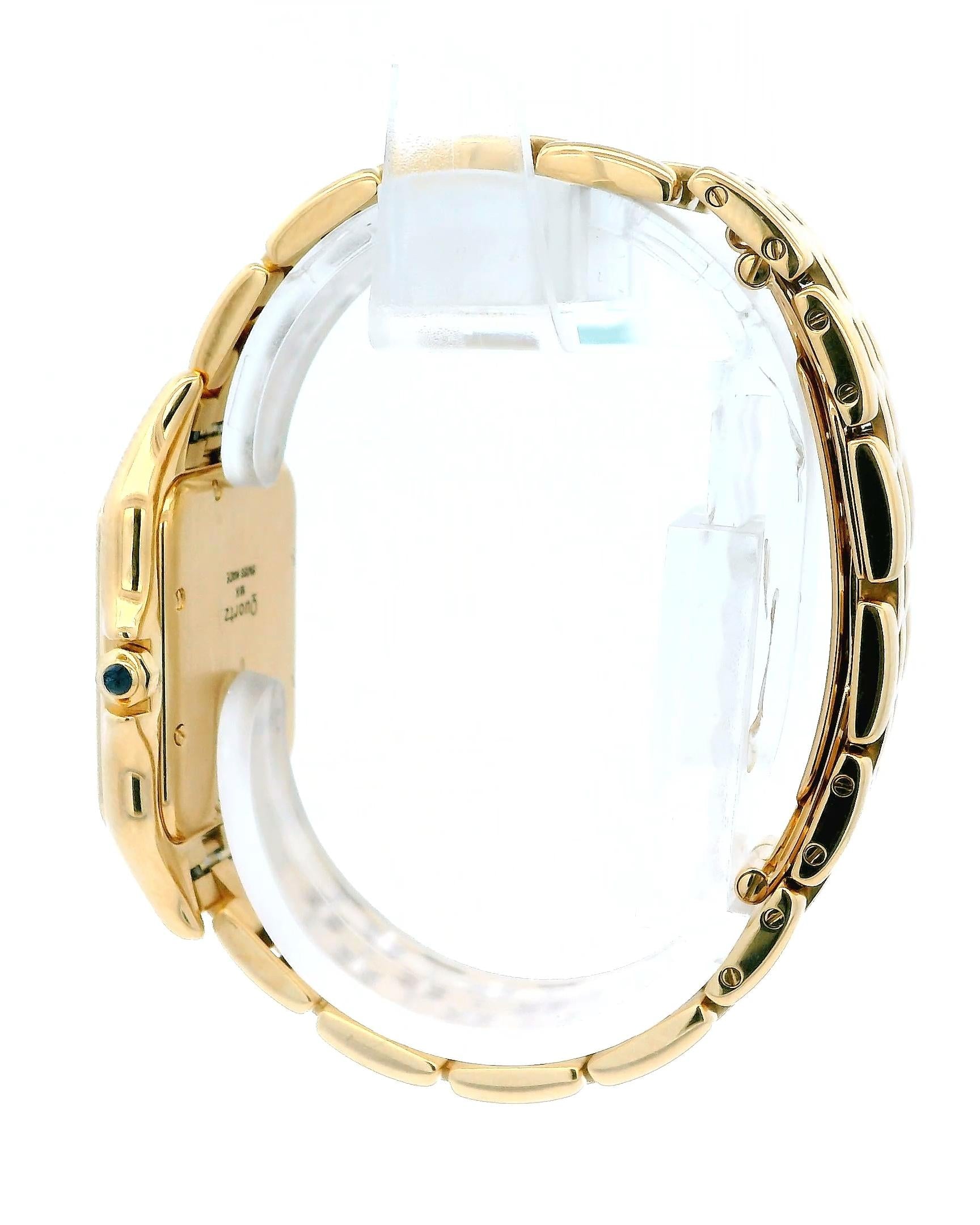 Cartier Panthère Large 18k Yellow Gold Watch