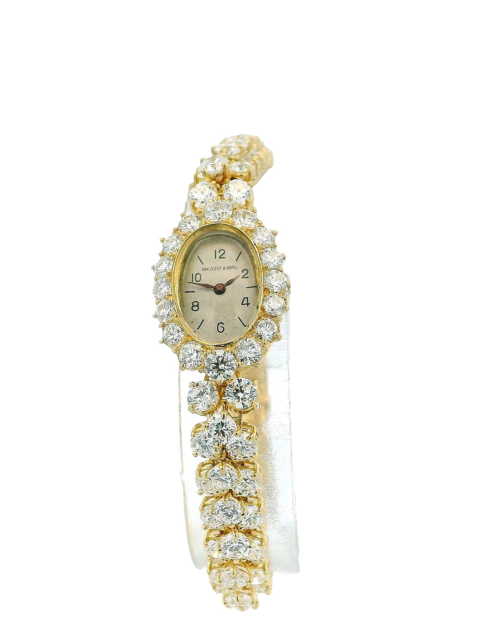 Van Cleef & Arpels x Vacheron Constantin Diamond Vintage Diamond Watch