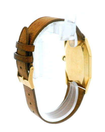 Zenith Octagonal 18k Yellow Gold Taupe Dial Men's Watch