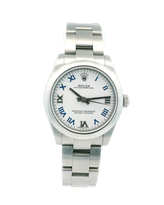 Rolex Oyster Perpetual  177200 White Dial Ladies Watch