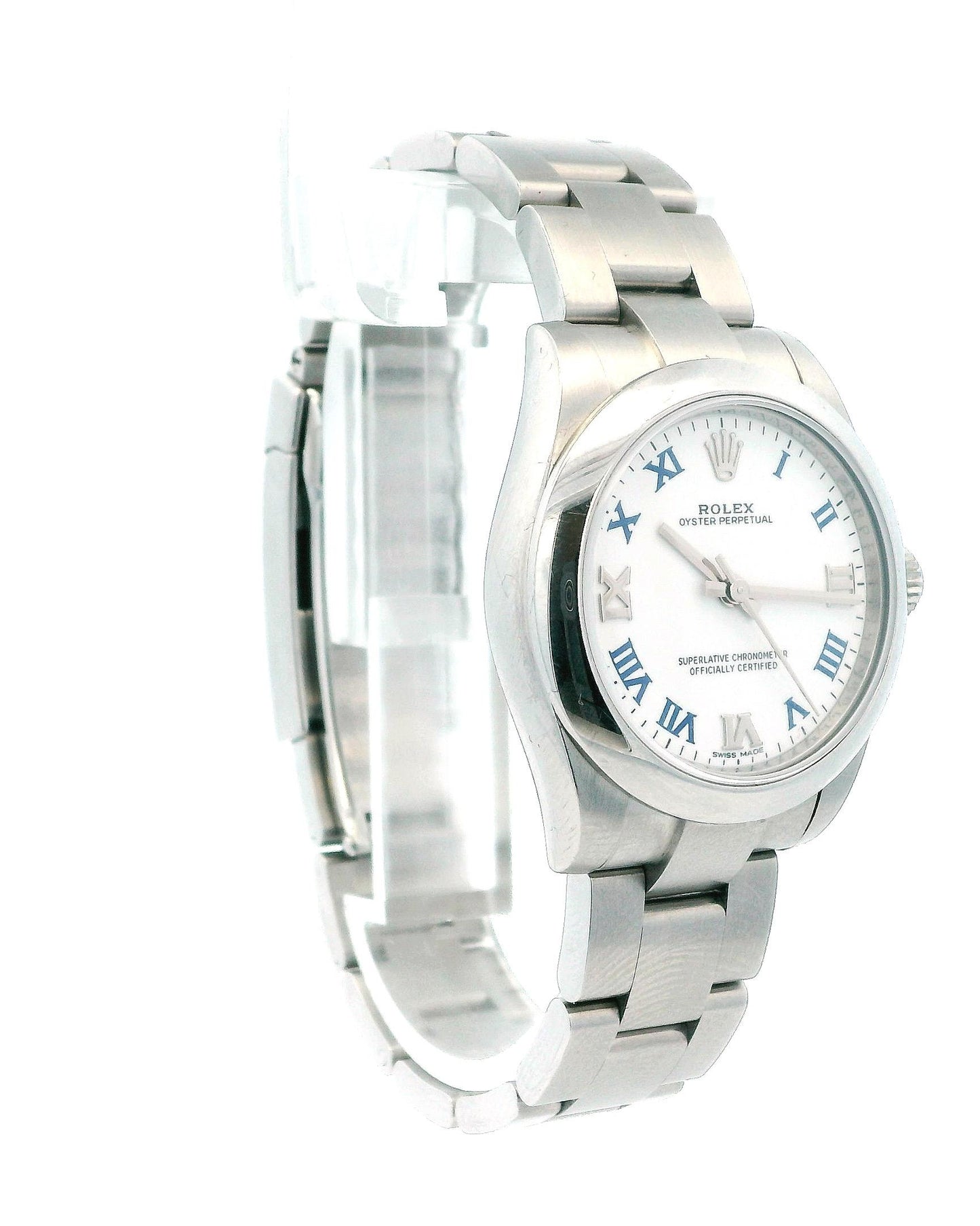 Rolex Oyster Perpetual  177200 White Dial Ladies Watch