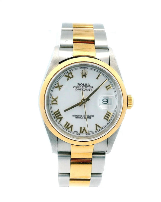 Rolex Datejust 16203 Stainless Steel & 18K Yellow Gold Watch