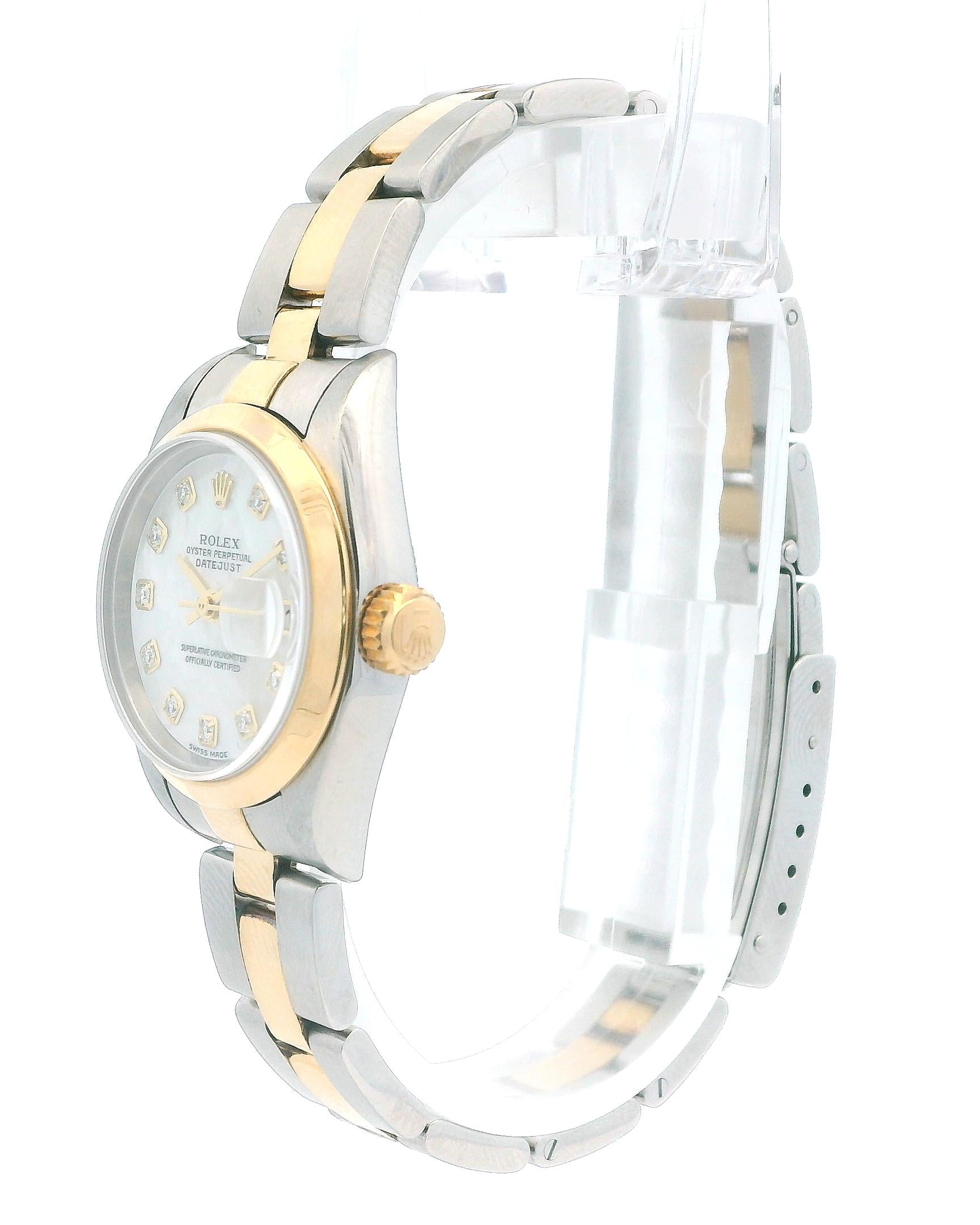 Rolex Datejust 79163 MOP Diamond Dial W/Papers