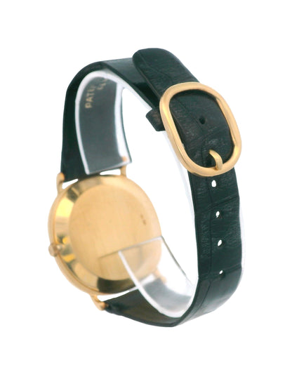 Patek Philippe Wide Ellipse 3739 18k Yellow Gold Watch & Papers