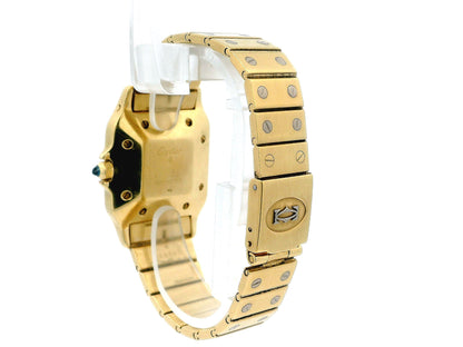 Cartier Santos Large 18k Yellow & White Gold Automatic