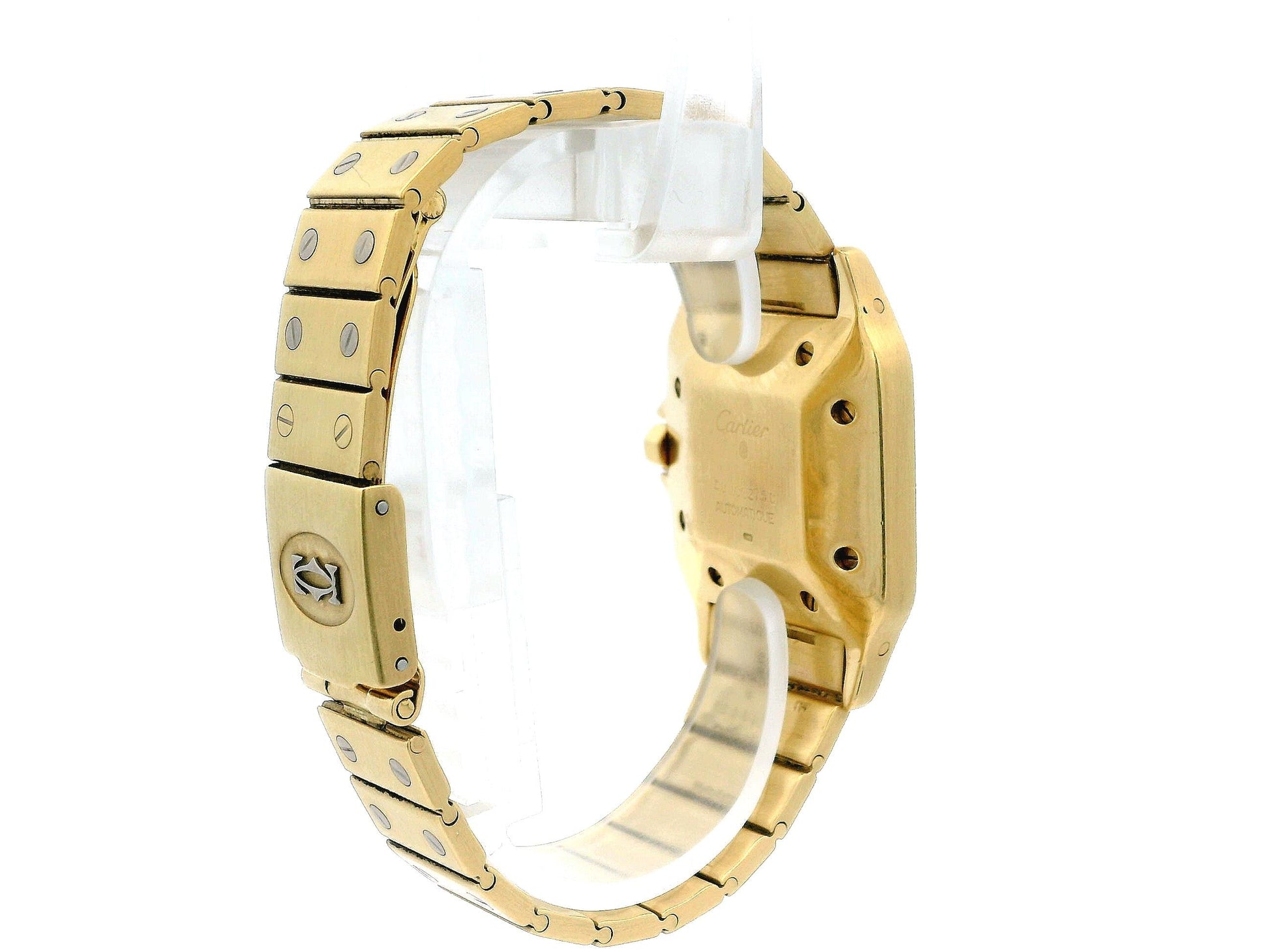 Cartier Santos Large 18k Yellow & White Gold Automatic