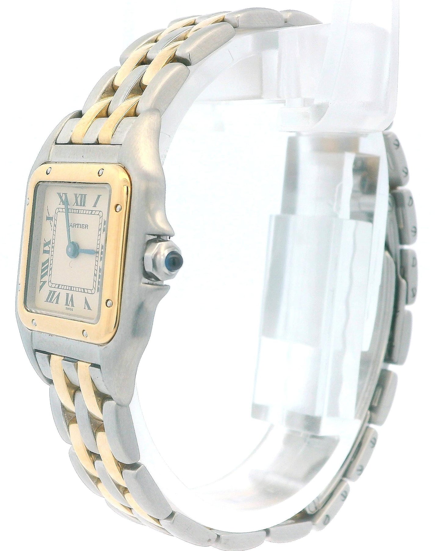 Cartier Panthere W25029B6 18K Yellow Gold & Stainless Steel Ladies Box & Papers