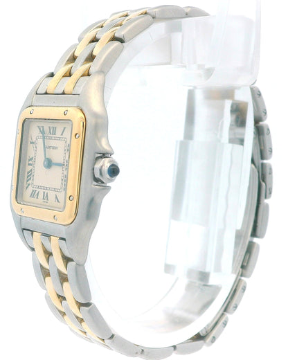 Cartier Panthere W25029B6 18K Yellow Gold & Stainless Steel Ladies Box & Papers
