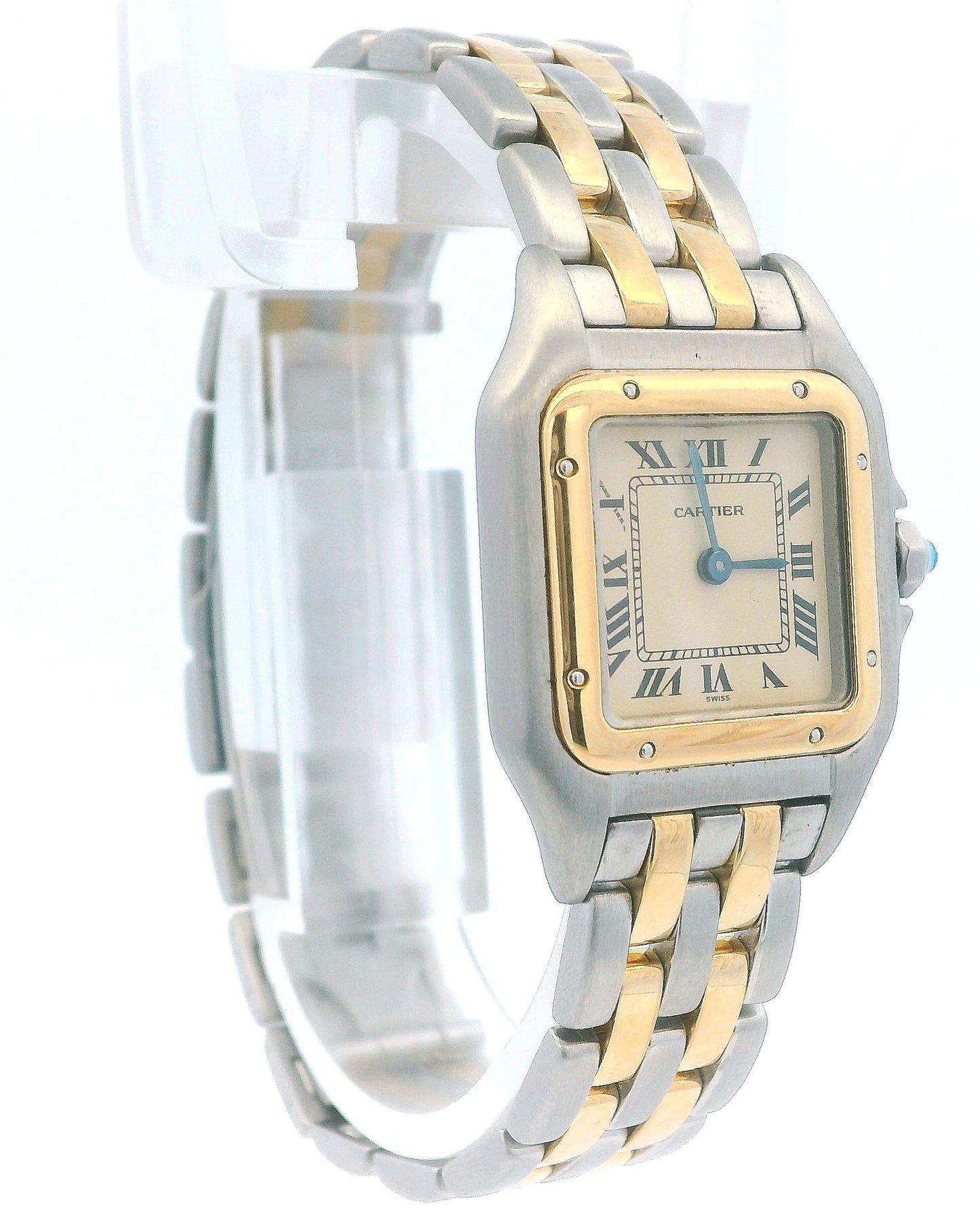 Cartier Panthere W25029B6 18K Yellow Gold & Stainless Steel Ladies Box & Papers