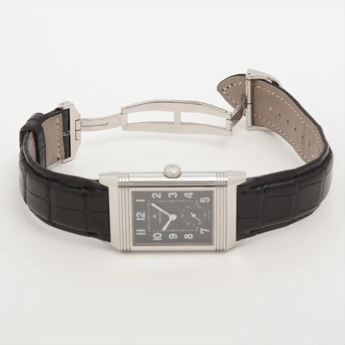 Jaeger LeCoultre Q3738470 Reverso Grande Stainless Steel Manual Mens Watch