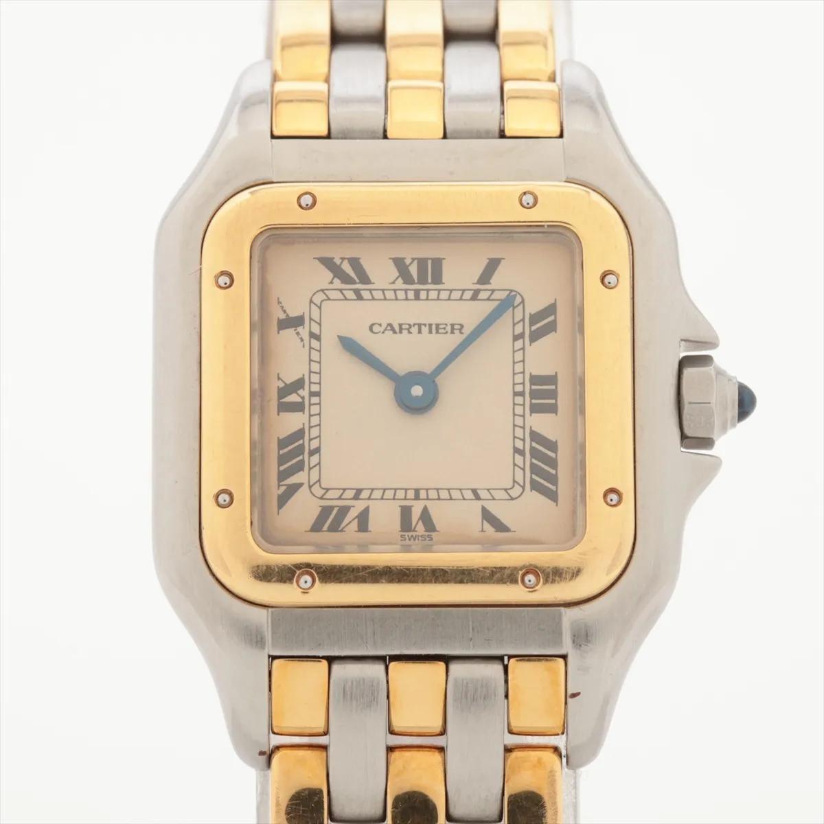 Cartier Panthere W25029B8 Three Rows Ladies Watch Box & Papers