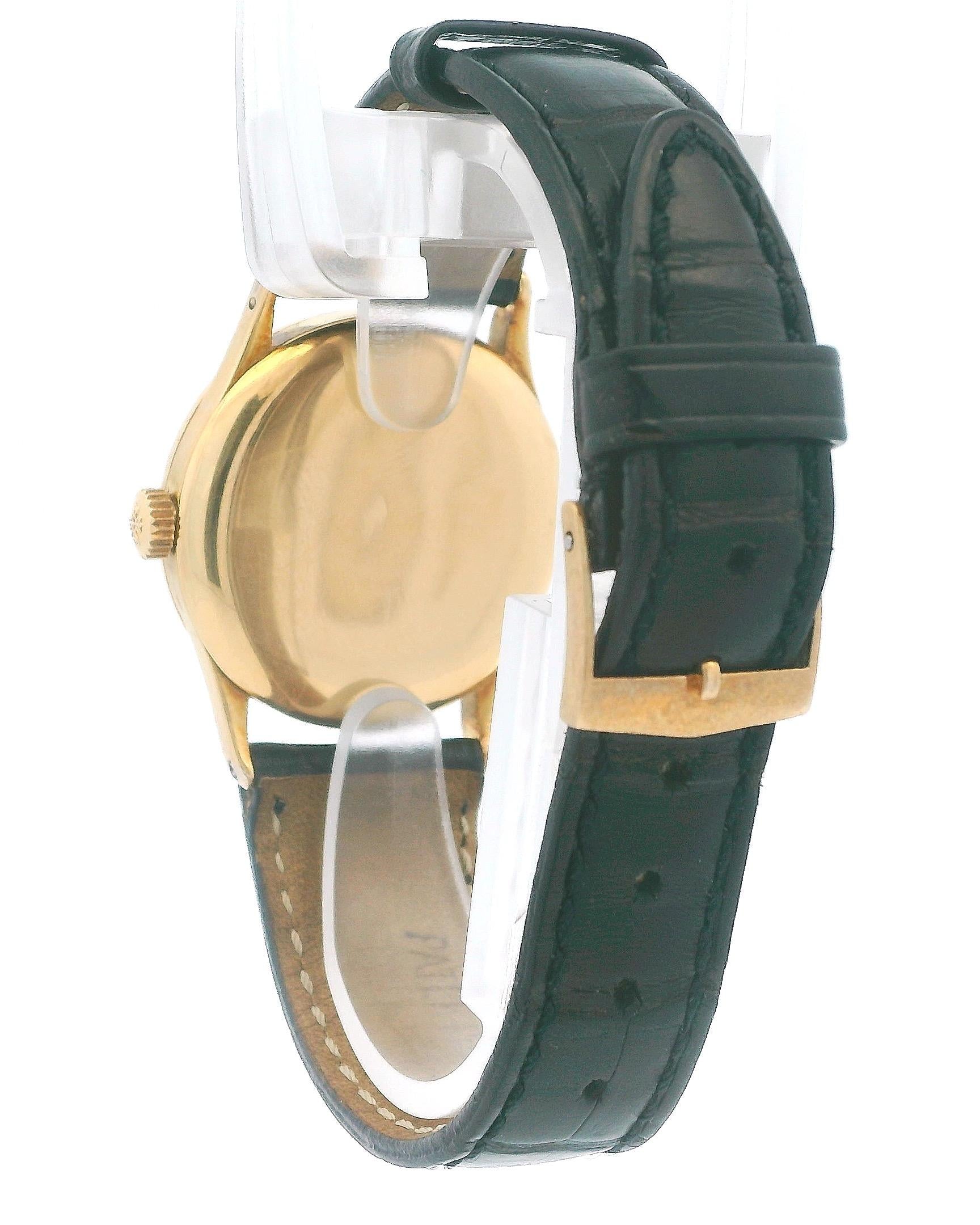 Patek Phillipe Calatrava Enamel Marker Dial Vintage Watch