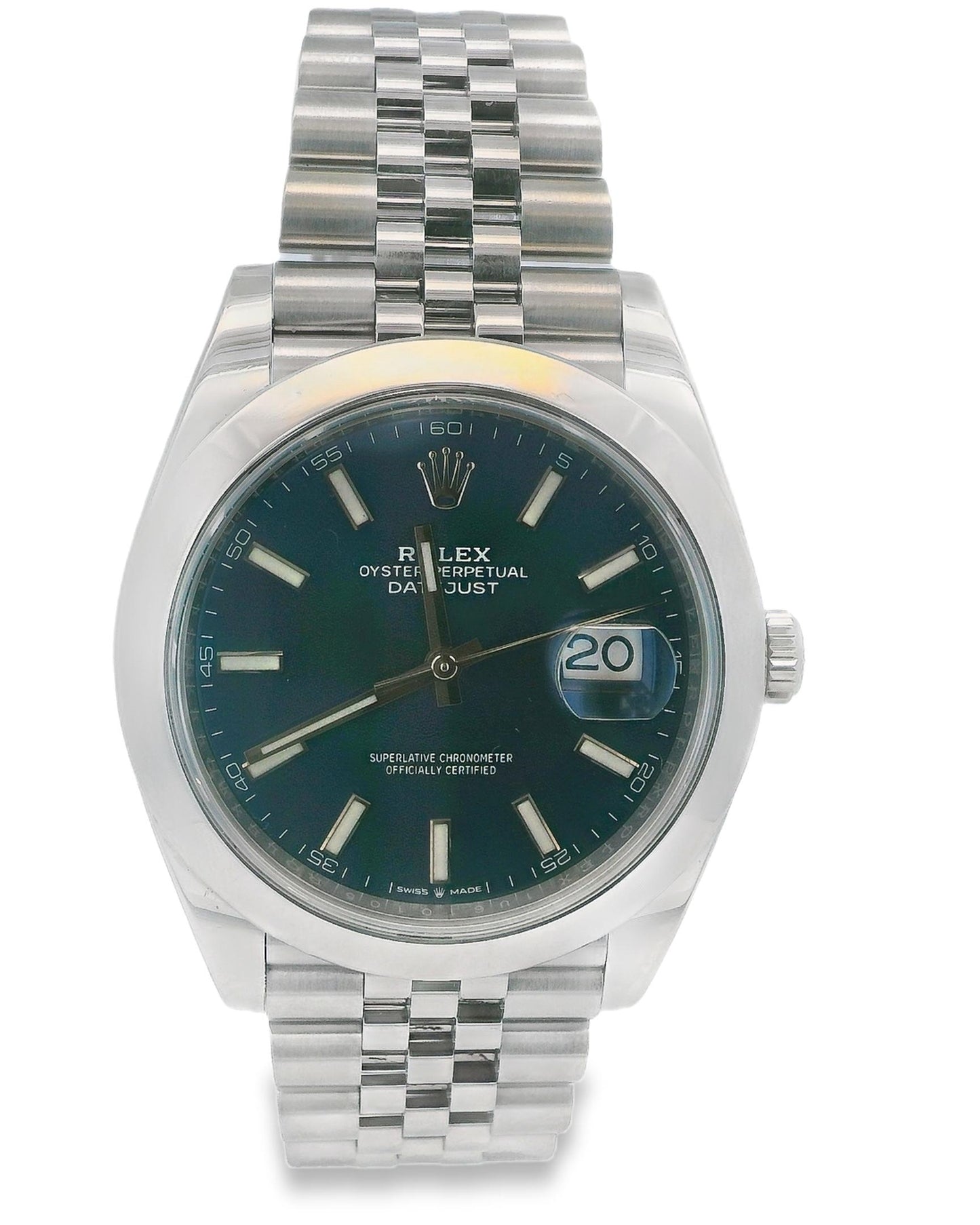 Rolex Datejust 126300 Blue Dial Mens Watch