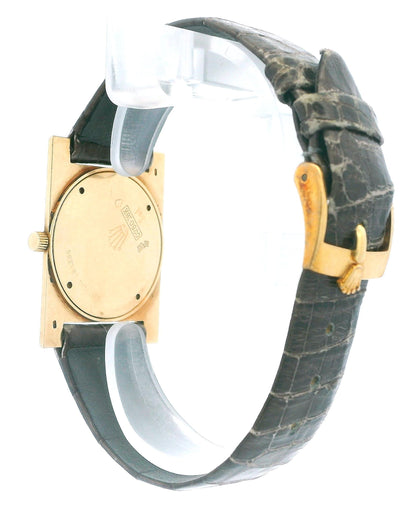 Rolex 9578 18K Yellow Gold Ultra-Thin S&L Engraved Watch