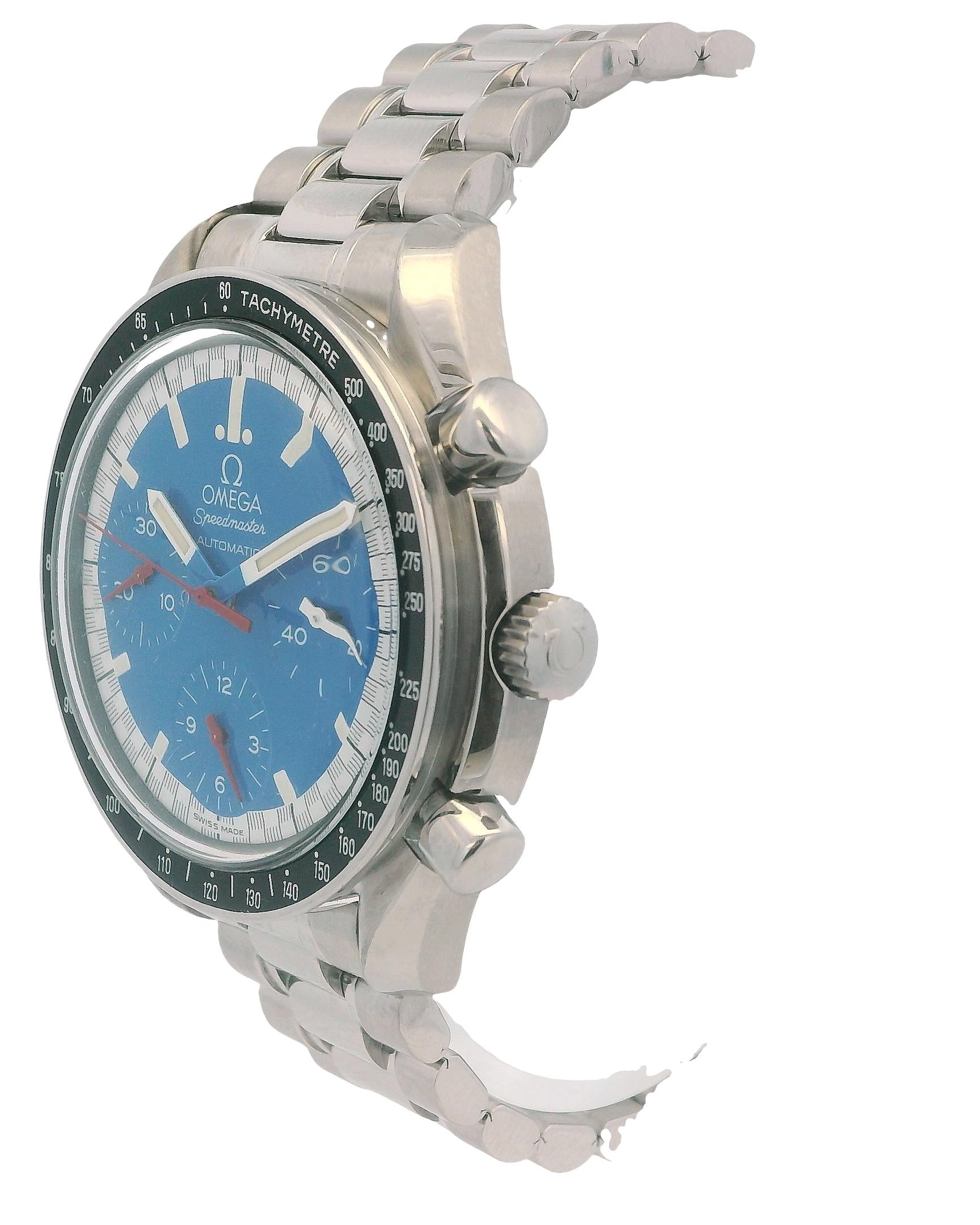 Omega Speedmaster "cart" 3510.81 Blue Dial Watch