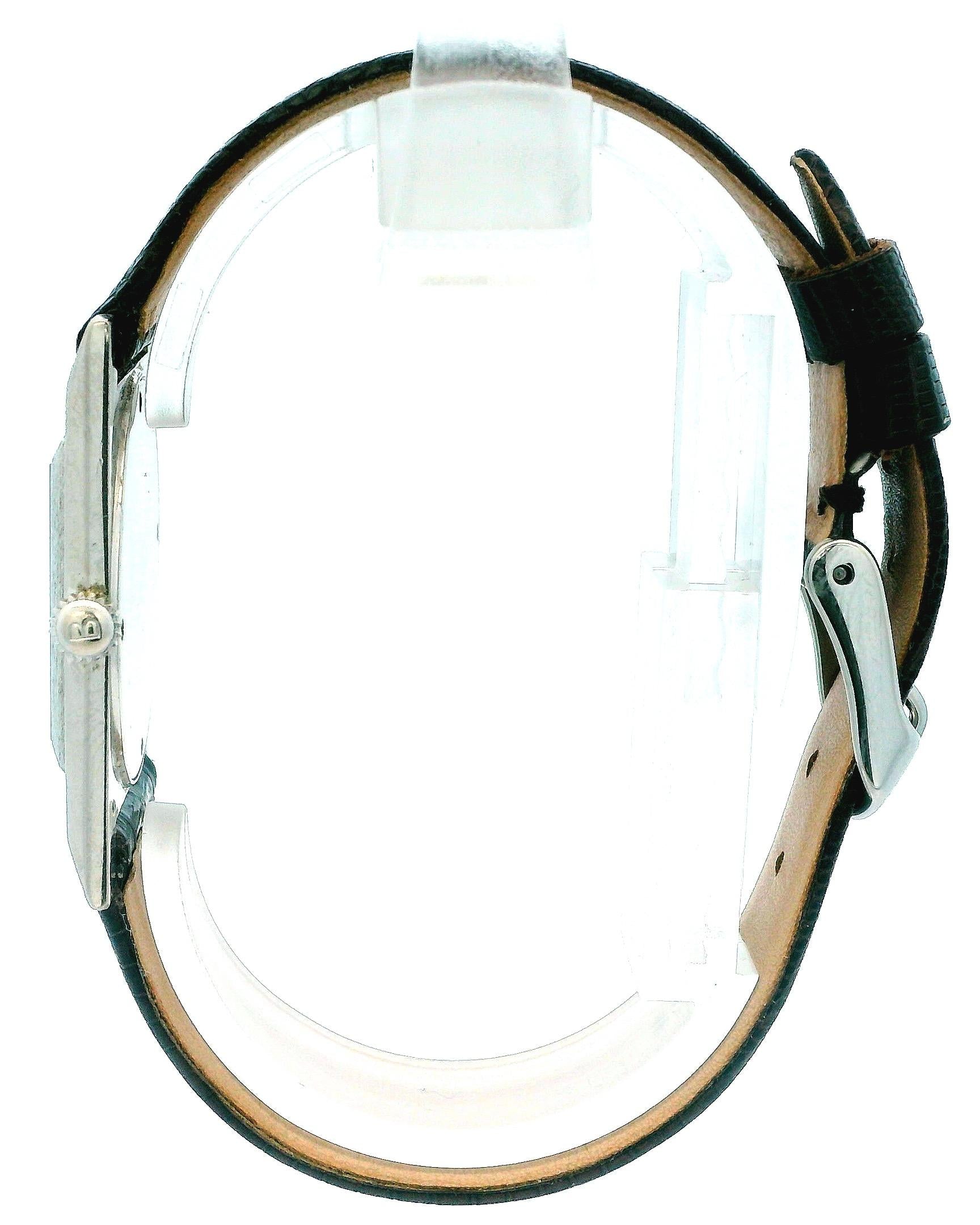 Rolex Cellini 18K White Gold Ultra Thin Texture Case Watch