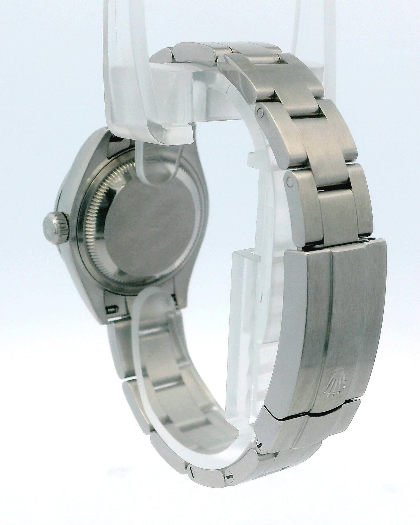 Rolex Oyster Perpetual 276200 Blue Dial Steel Ladies Watch & Card