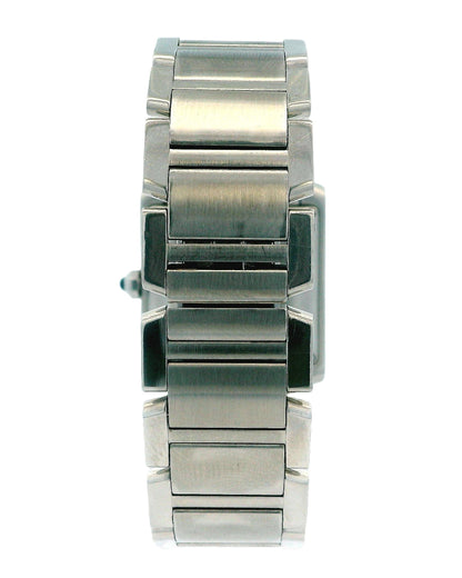 Cartier  Tank Francaise W51002Q3 Stainless Steel Mens Watch