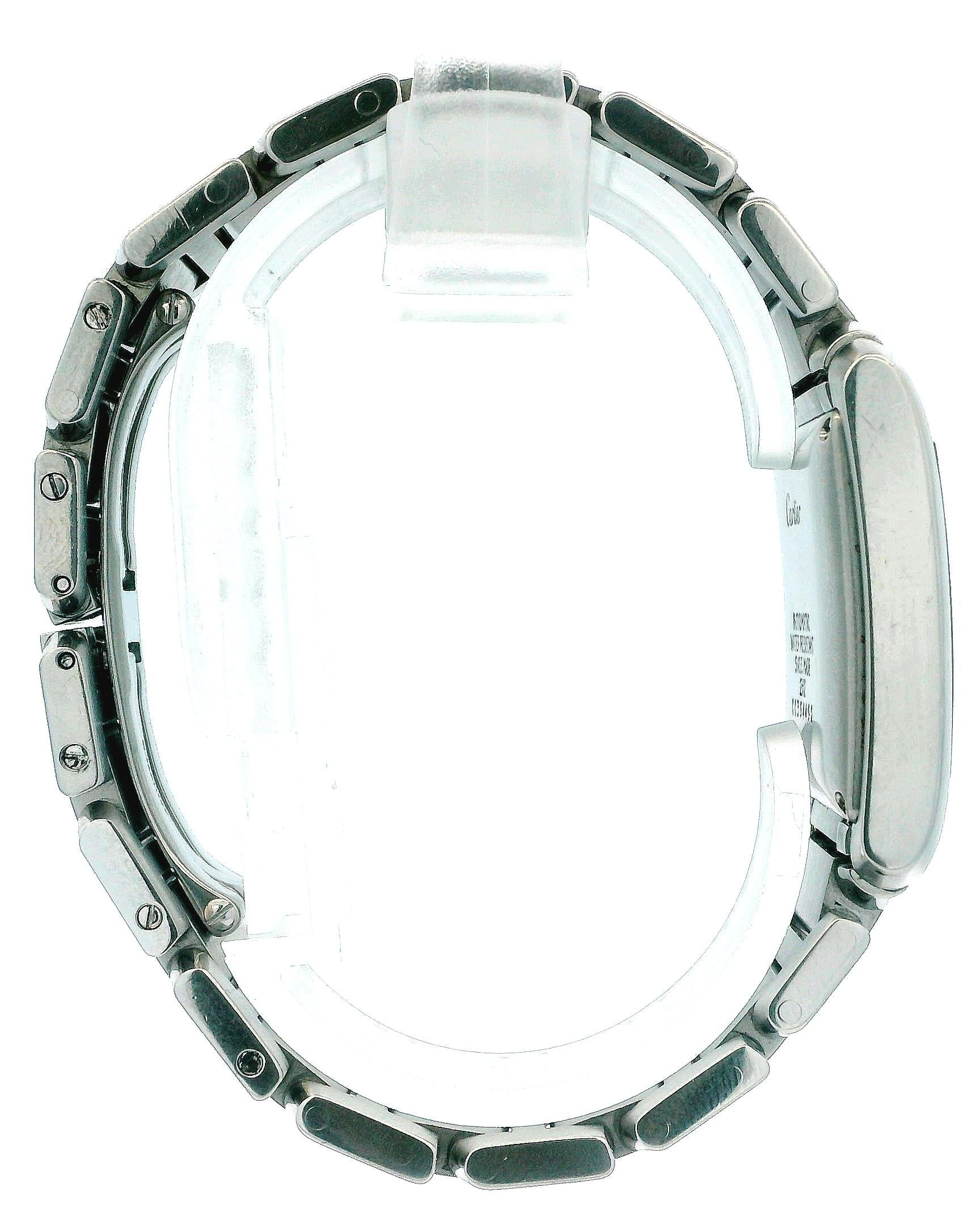 Cartier  Tank Francaise W51002Q3 Stainless Steel Mens Watch