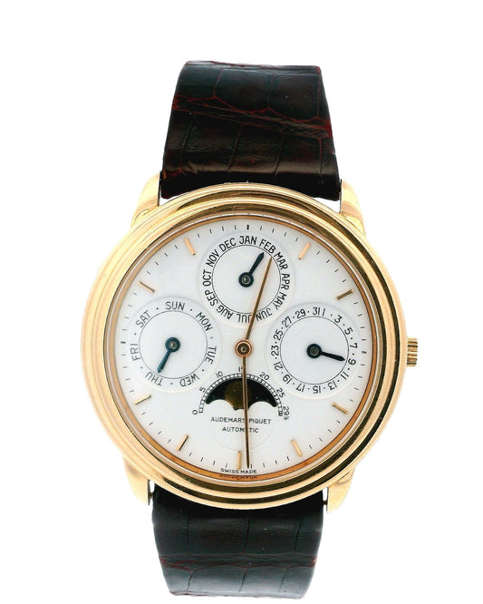 Audemars Piguet 25657OR Perpetual 18K Rose Gold Box, Papers & Pin