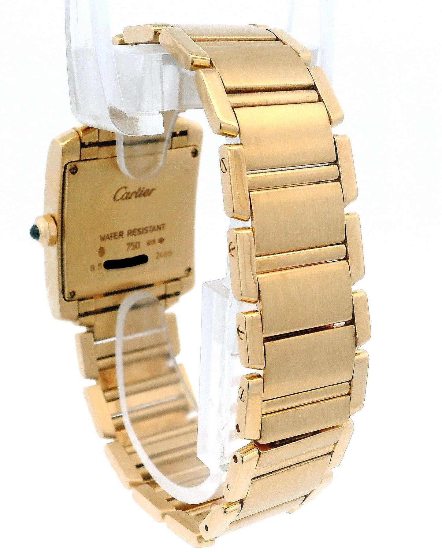Cartier Tank Française W50014N2 Medium 18K Yellow gold Watch