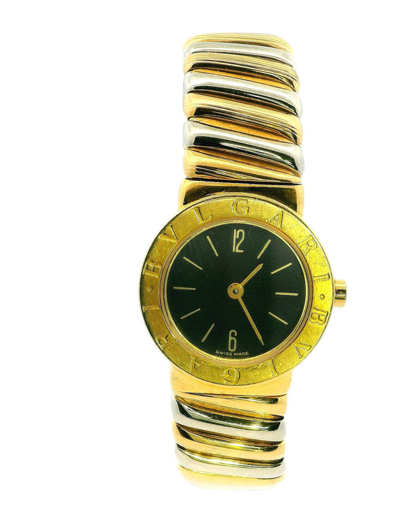 Bvlgari Tubogas BB232T 18K Yellow, Rose & White Gold Ladies Watch