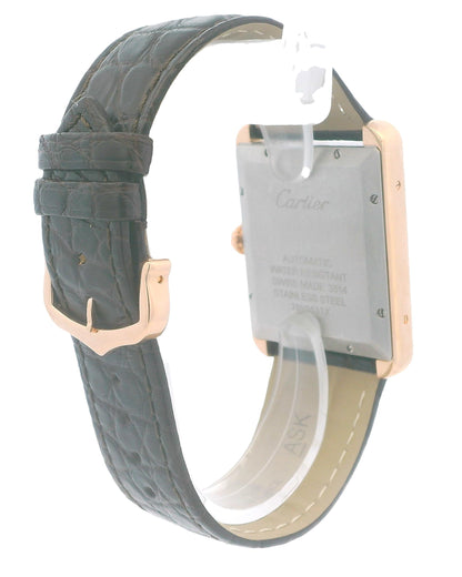 Cartier Tank solo XL W5200026 18K Rose Gold Watch