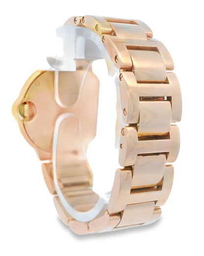 Cartier Ballon Bleu WE902025 18K Rose Gold Diamond watch & Papers