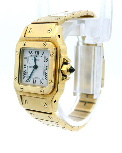Cartier Santos 0901 18K yellow gold Automatic Ladies Watch