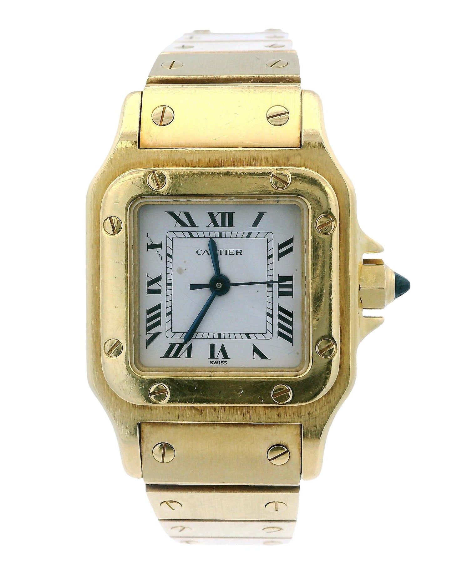 Cartier Santos 0901 18K yellow gold Automatic Ladies Watch