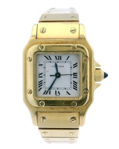 Cartier Santos 0901 18K yellow gold Automatic Ladies Watch