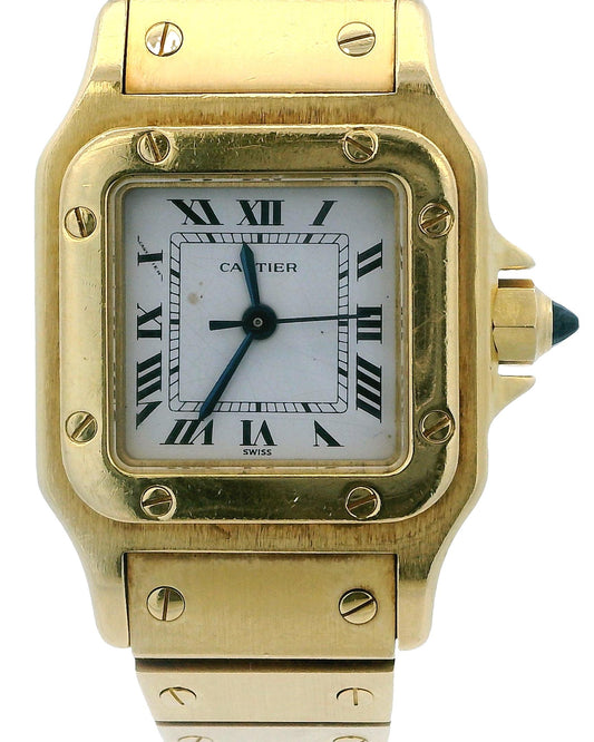 Cartier Santos 0901 18K yellow gold Automatic Ladies Watch