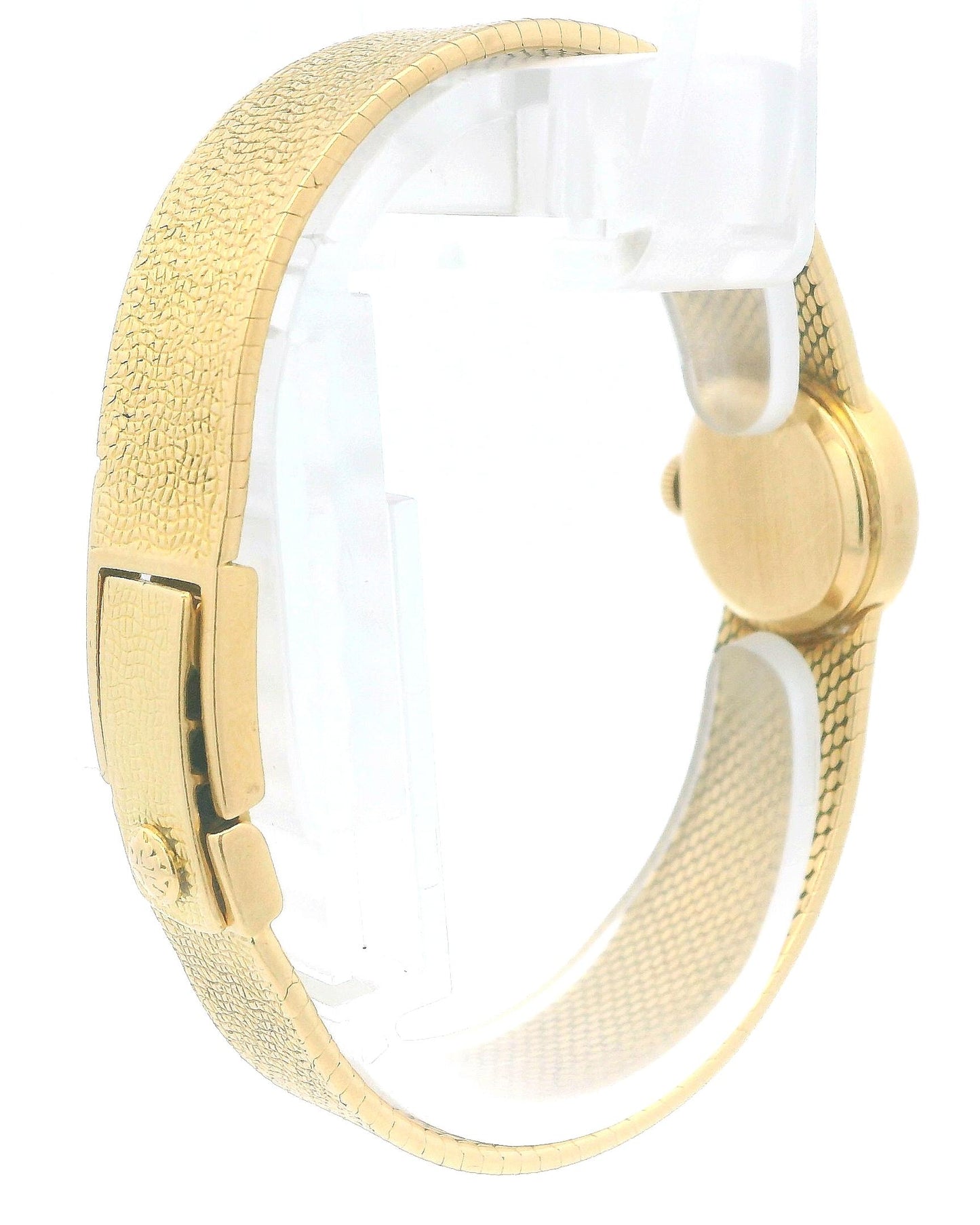 Patek Philippe 3306/23 18K Yellow Gold Hobnail Bezel Ladies Vintage Watch