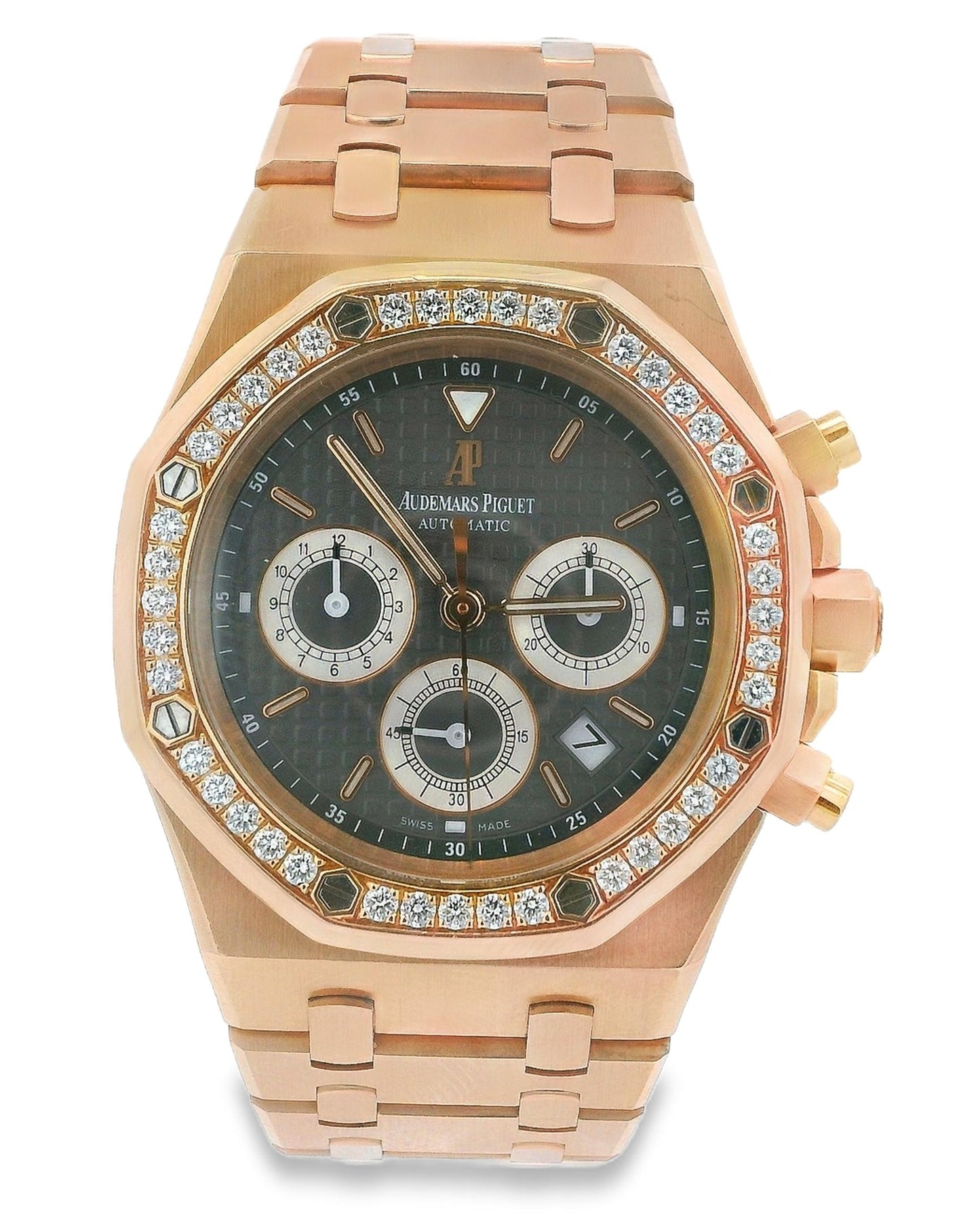Audemars Piguet Royal Oak Chronograph 26557OR 18K Rose Gold Watch