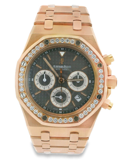 Audemars Piguet Royal Oak Chronograph 26557OR 18K Rose Gold Watch