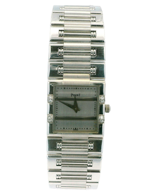 Piaget Dancer 80317K81 18k white gold & Diamond Quartz watch